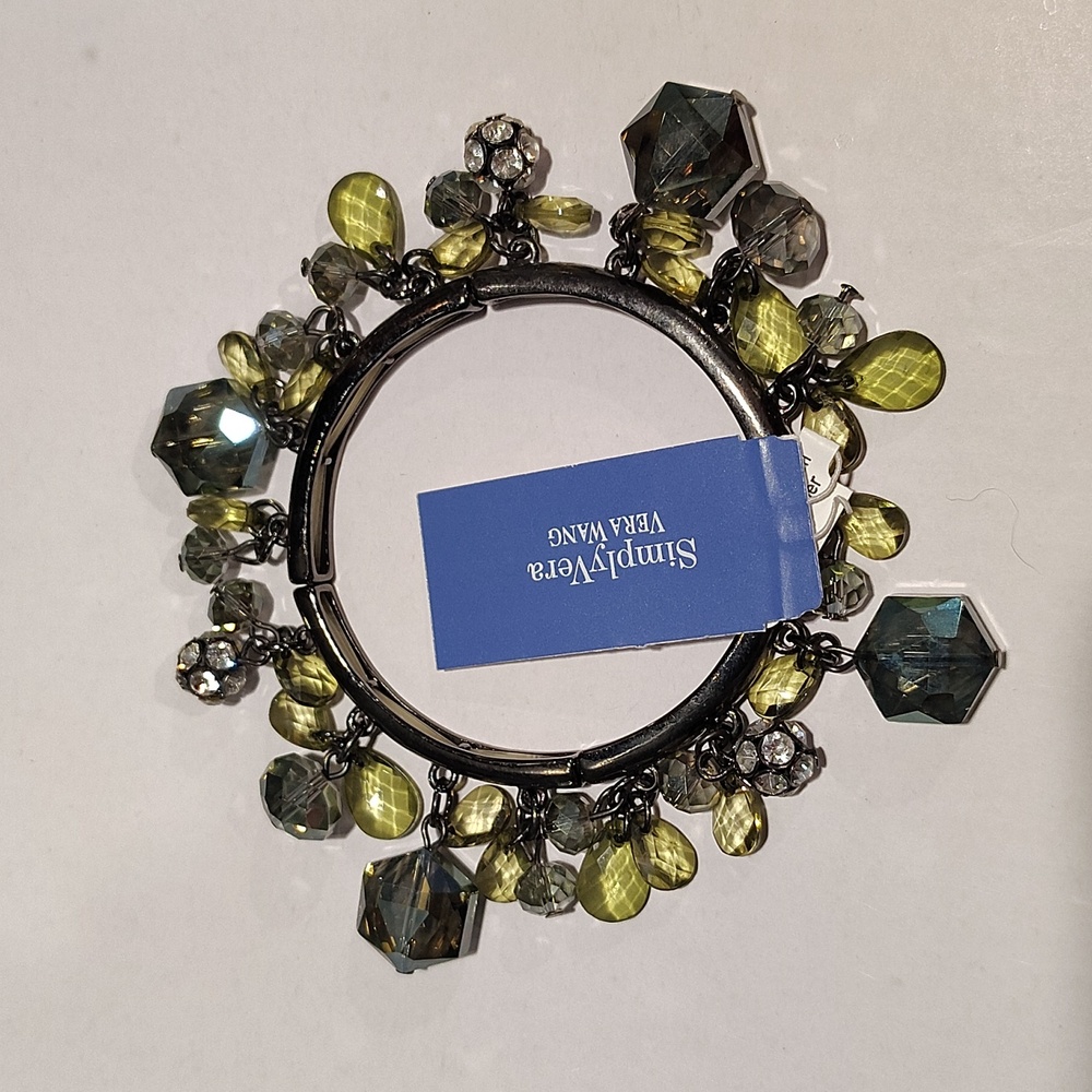 Simply Vera By Vera Wang Multicolor Gemstone Stretch Bracelet